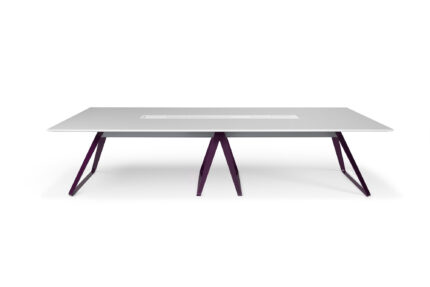 aerie conference table with power