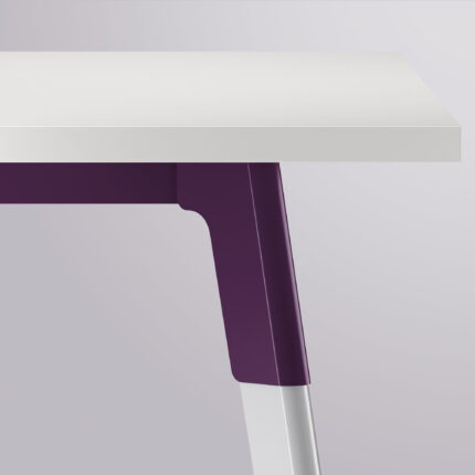 troupe steel leg table