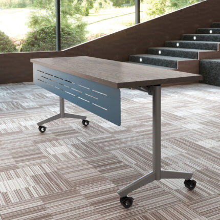 troupe steel leg table