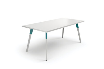 troupe steel leg table