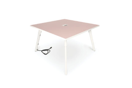 troupe steel leg table
