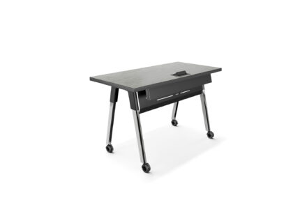 troupe steel leg table