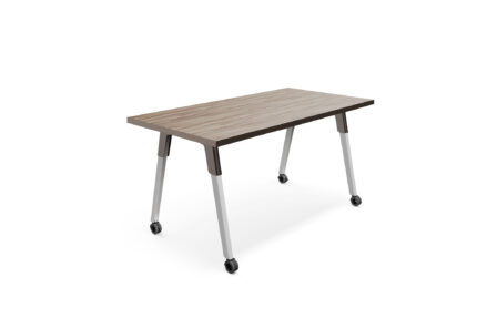 troupe steel leg table