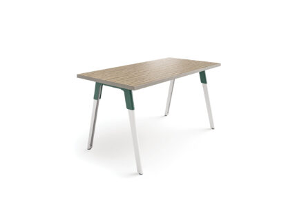 troupe steel leg table