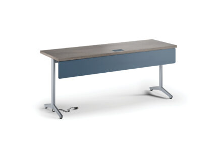 troupe steel leg table