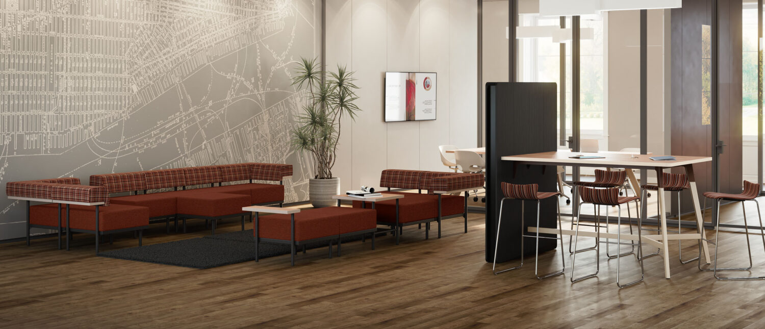 catwalk flexible seating system