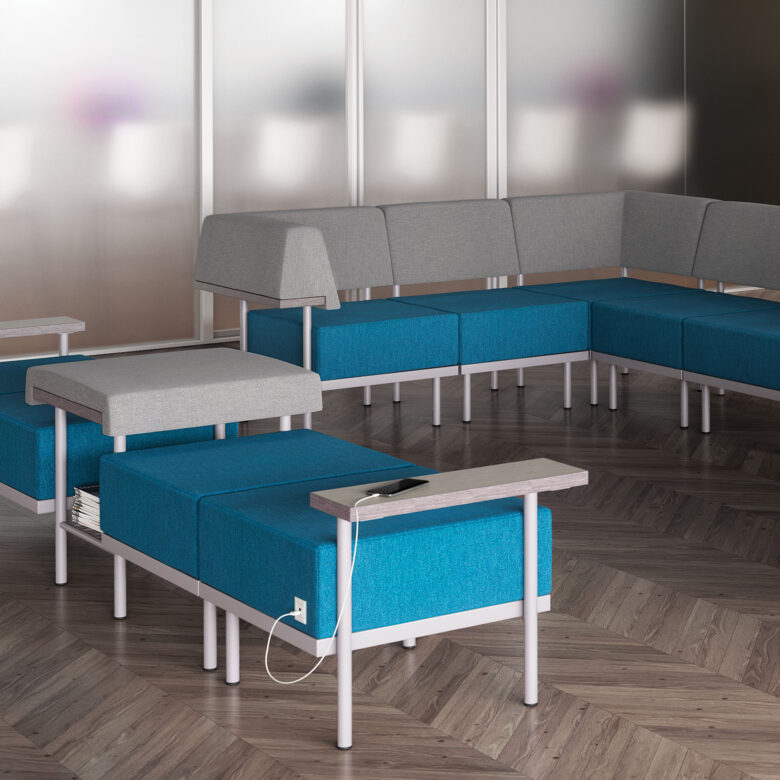 catwalk flexible seating system