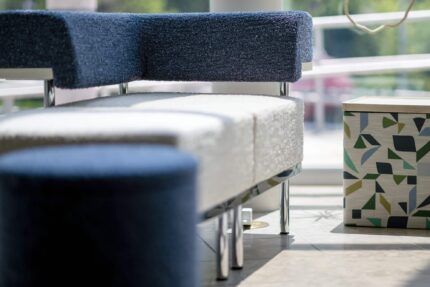 catwalk flexible seating system, ollie storage stool