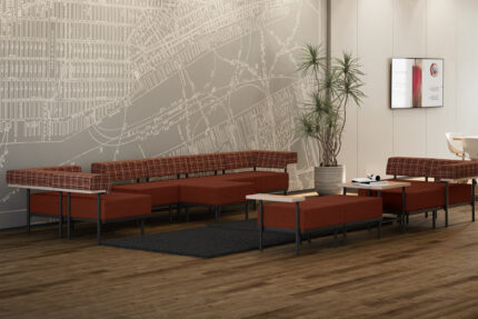 catwalk flexible seating system