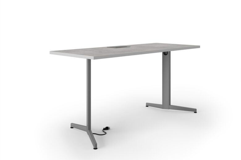 eliga commercial training table with power