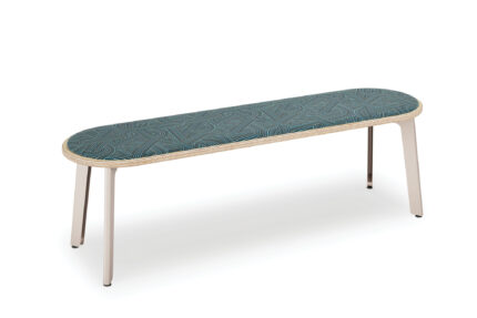 troupe steel stool and bench