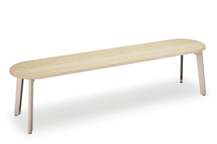 troupe steel stool and bench