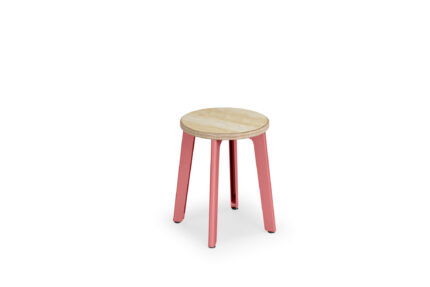 troupe steel stool and bench