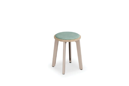 troupe steel stool and bench