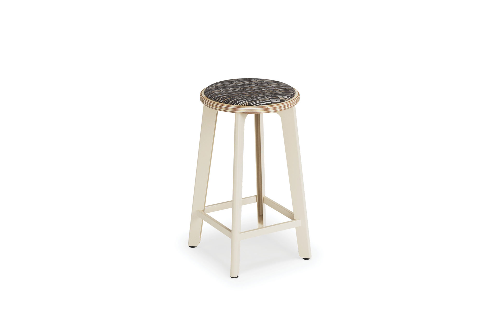 troupe steel stool and bench