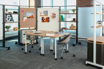 rollic mobile furniture, nerita sustainable molded chair