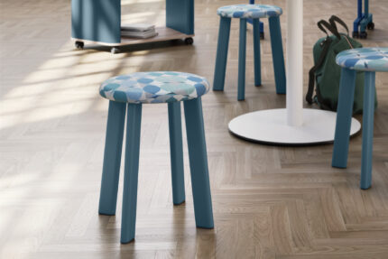 rollic mobile collection, deci steel table, rai steel stool, byrne vesta power unit